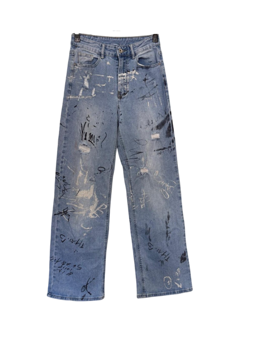 Jeans S Blau