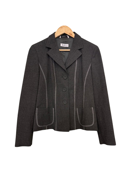 Marella made in Italy Blazer mit Rock M Dunkelgrau