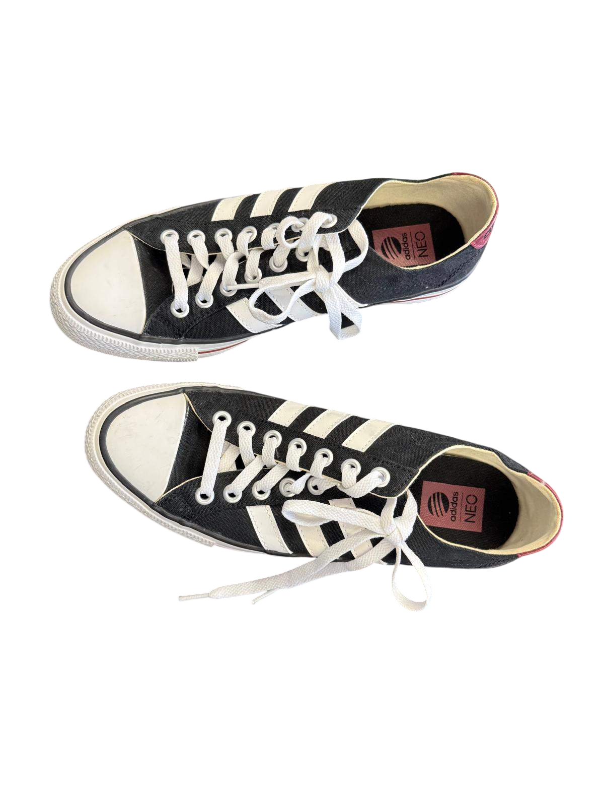 Adidas NEO Sneaker 42 Schwarz und Weiß