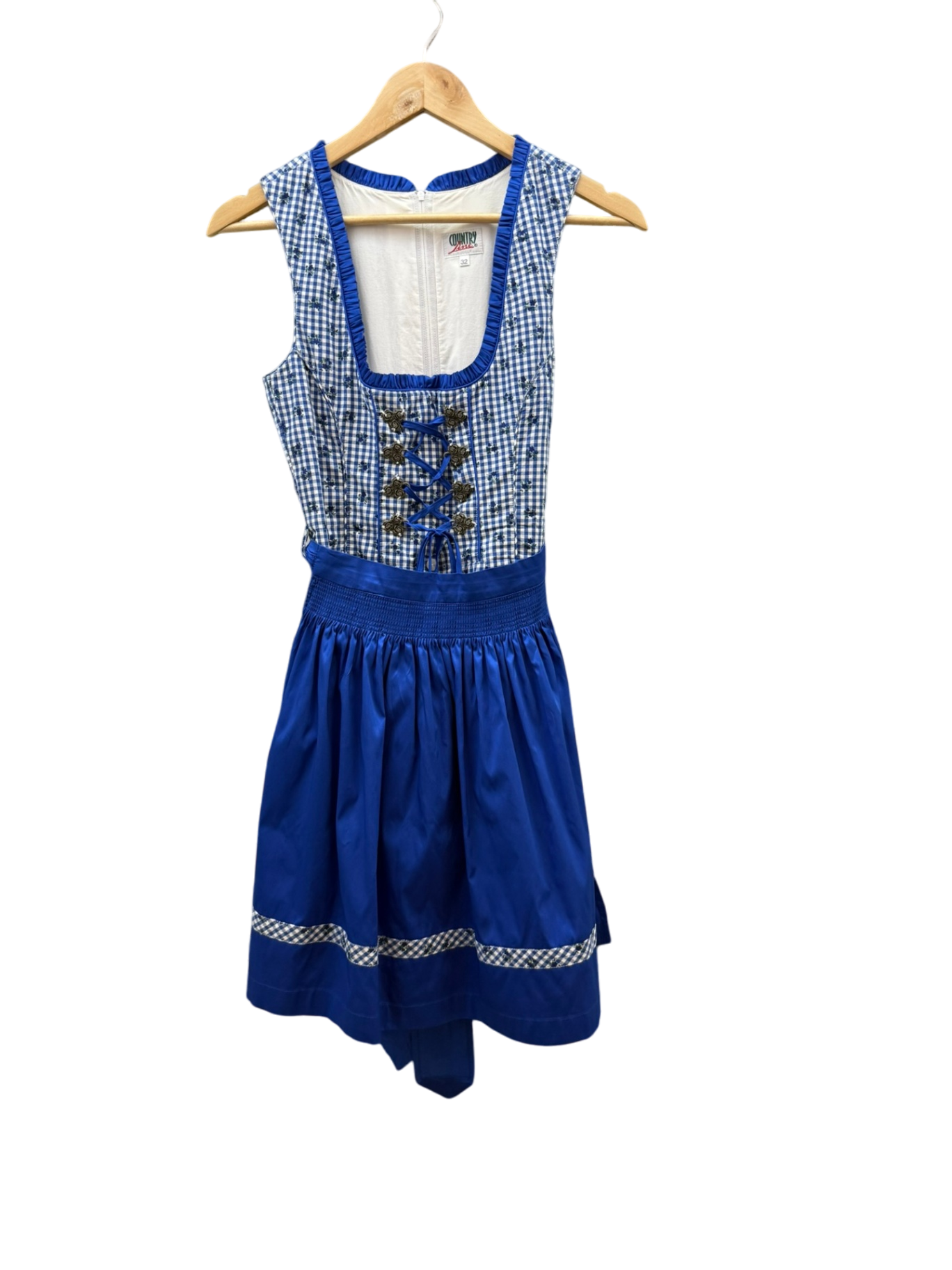 Country Line Dirndl XXS Blau