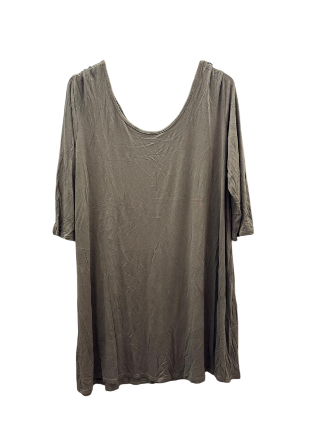 Damen - Top 3XL Olivgrün