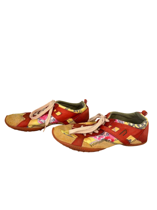 Diesel Schuhe 39 Orange, Gelb, Mehrfarbig