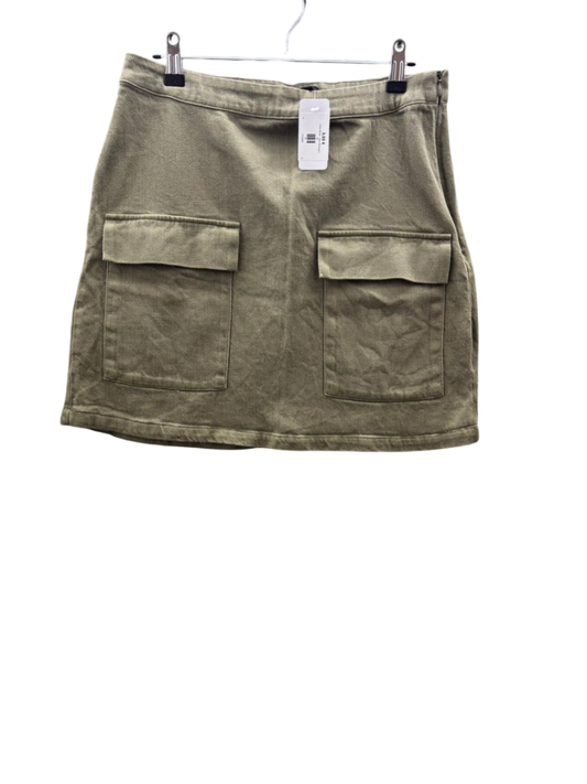 Lindex Damen - Rock 38 Olivgrün