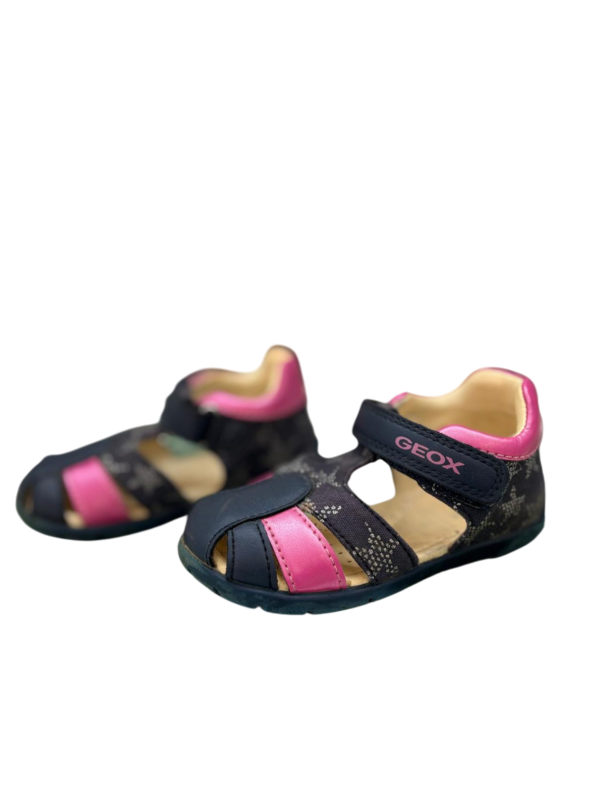 GEOX Schuhe 22 Dunkelblau, Rosa