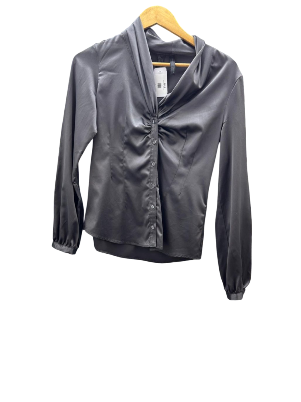 MNG Damen - Bluse L Grau