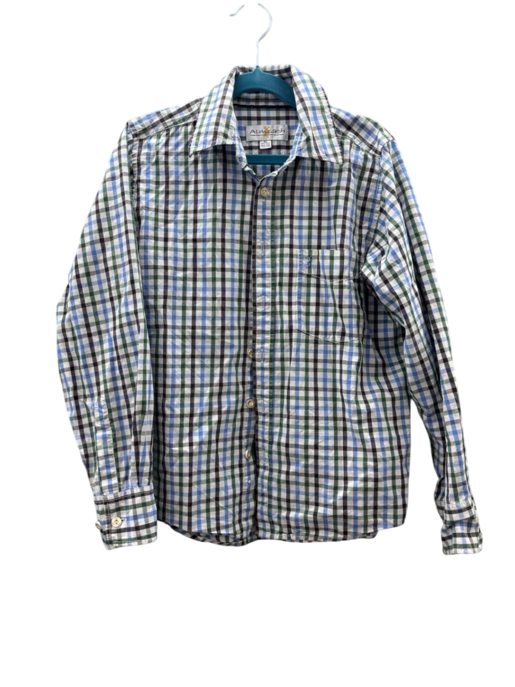 Almsach Trachtenhemd 140/146 Mehrfarbig