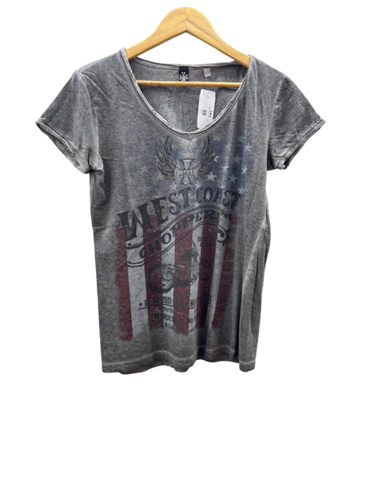 Choppers Damen T-Shirt XL Grau