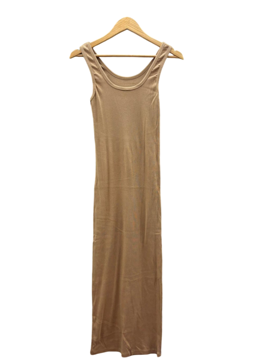 Damen - Kleid S-M Beige