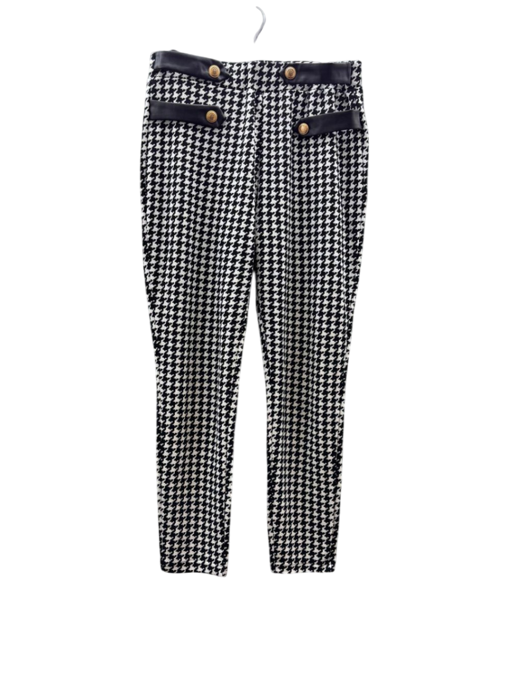 Damen - Hose L Schwarz und Weiß