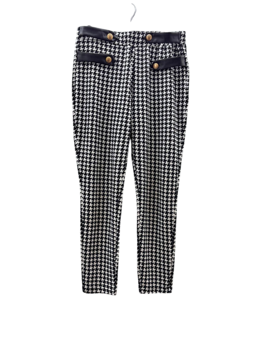 Damen - Hose L Schwarz und Weiß