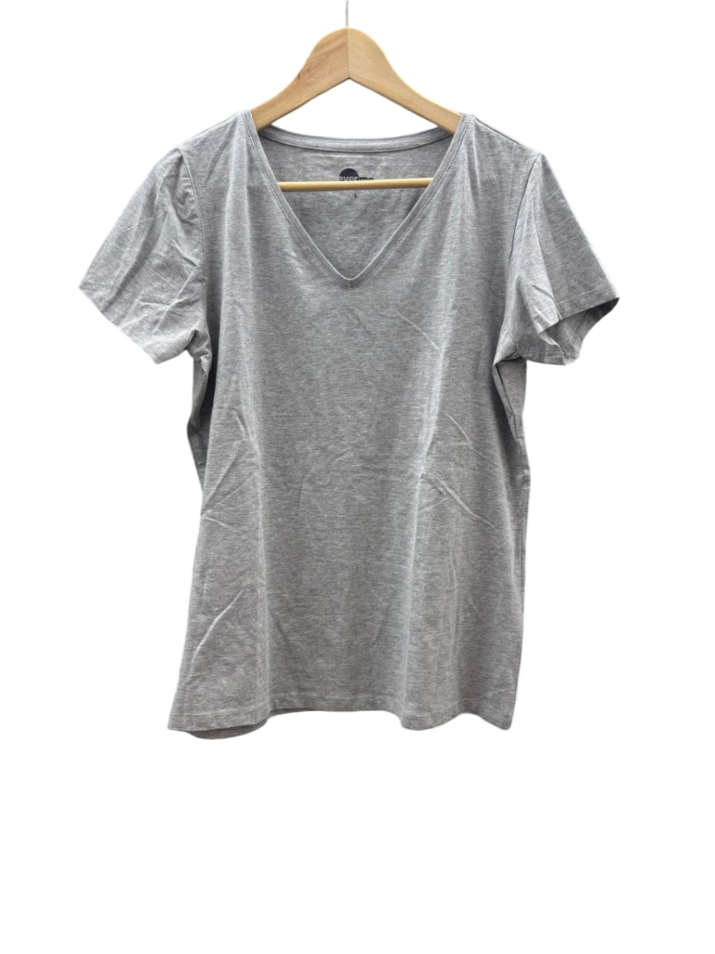 everme Damen - T-Shirt L Grau