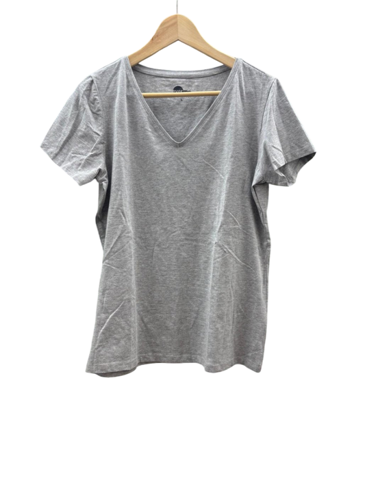 everme Damen - T-Shirt L Grau