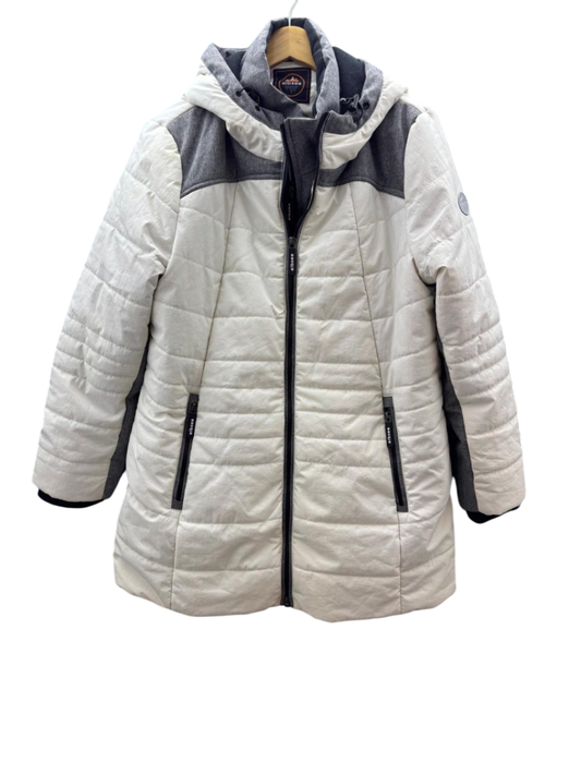 eibsee Damen - Jacke 3XL Beige, Grau