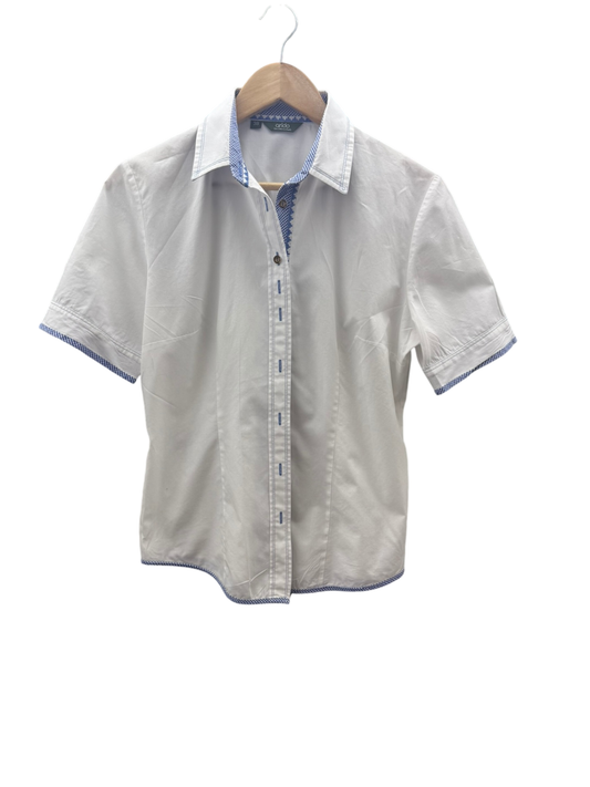 Arido Trachtenbluse M Weiß