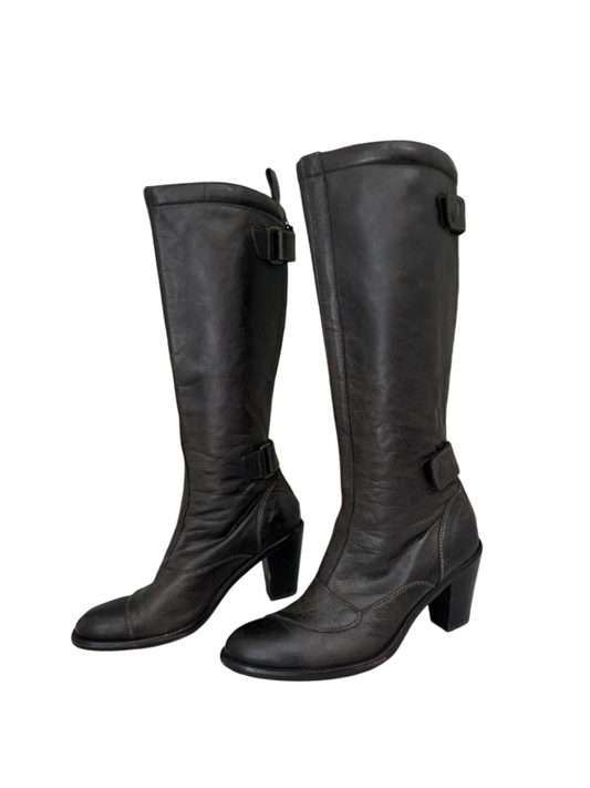 Matchless Motorradstiefel Schuhe 39 Schwarz