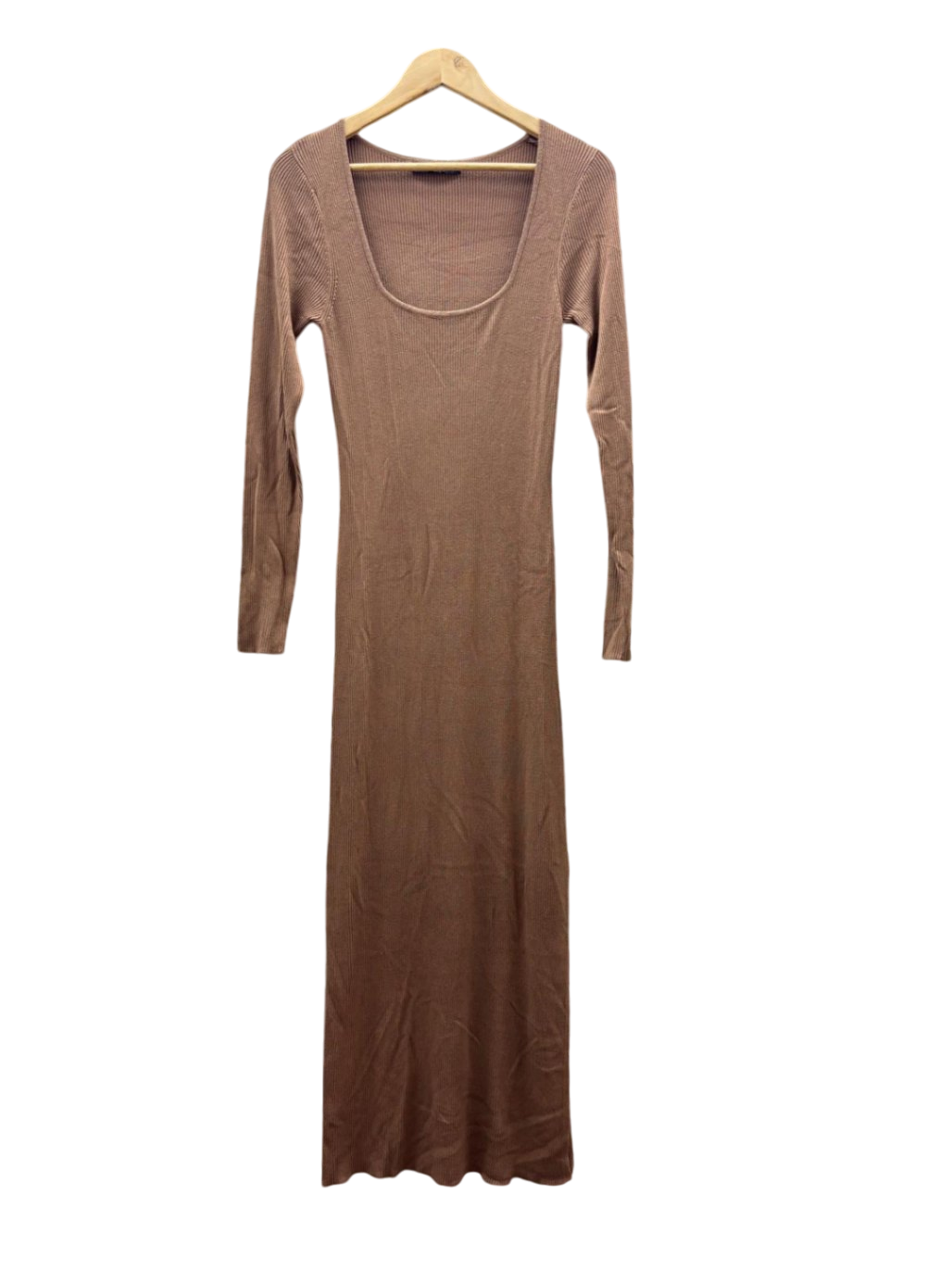 Amisu Damen - Kleid XL Braun