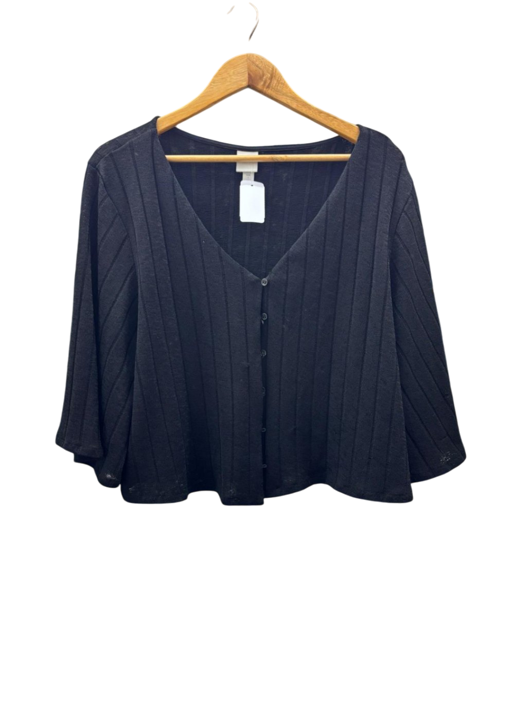 H&M Damen - Weste L Schwarz