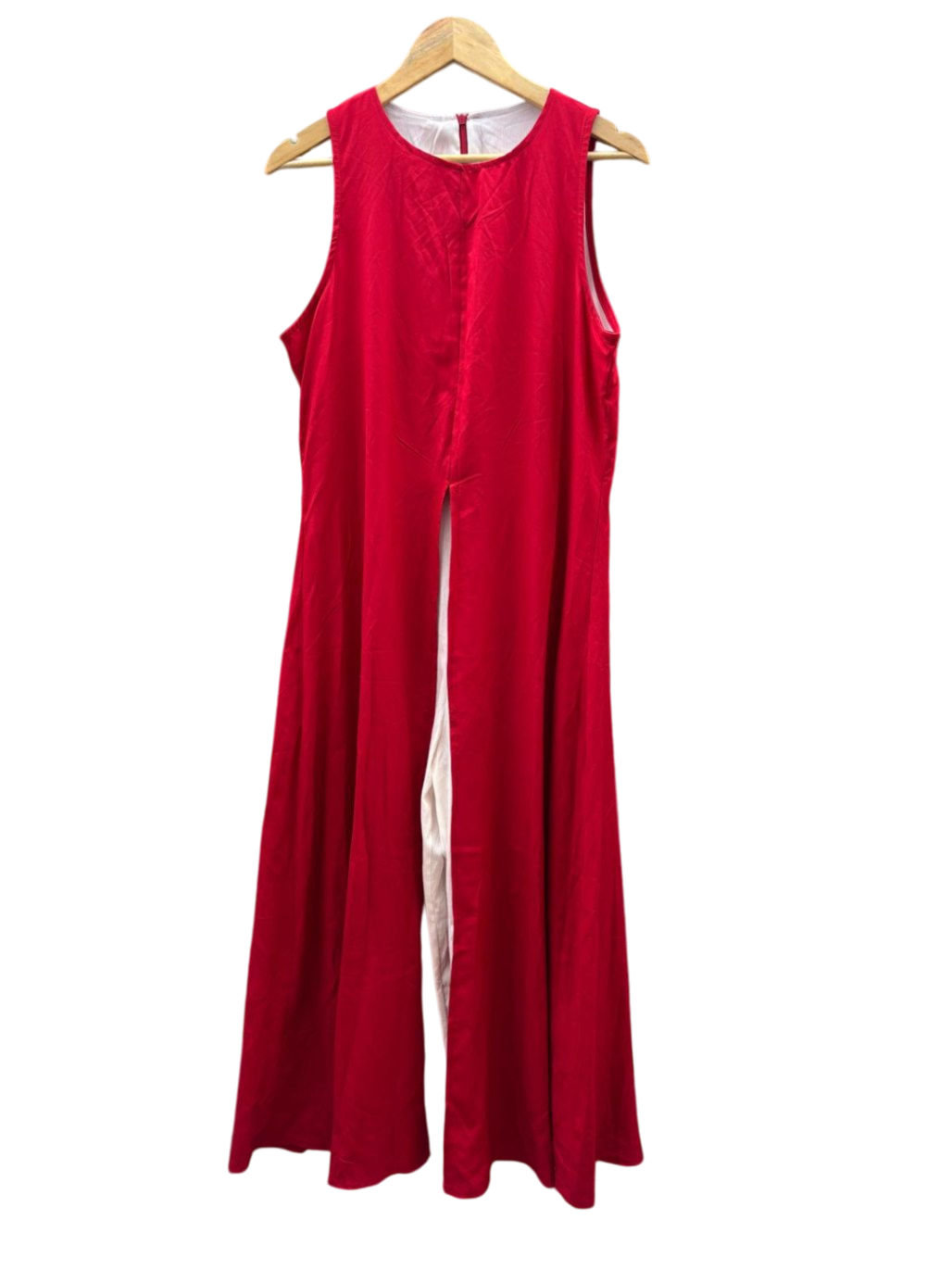 Damen - Hosenkleid L Rot