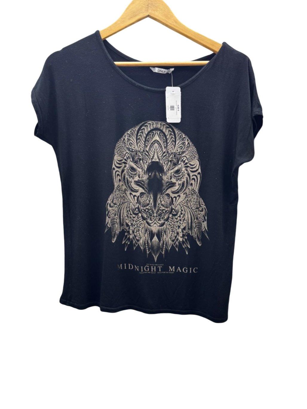 Only Damen - T-Shirt S Schwarz