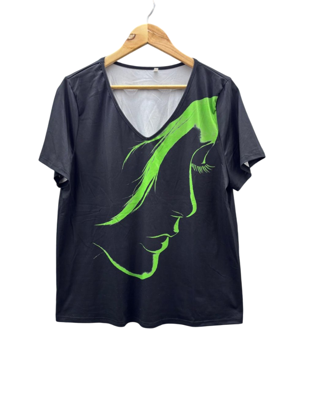 Damen - T-Shirt XL Schwarz und Grün