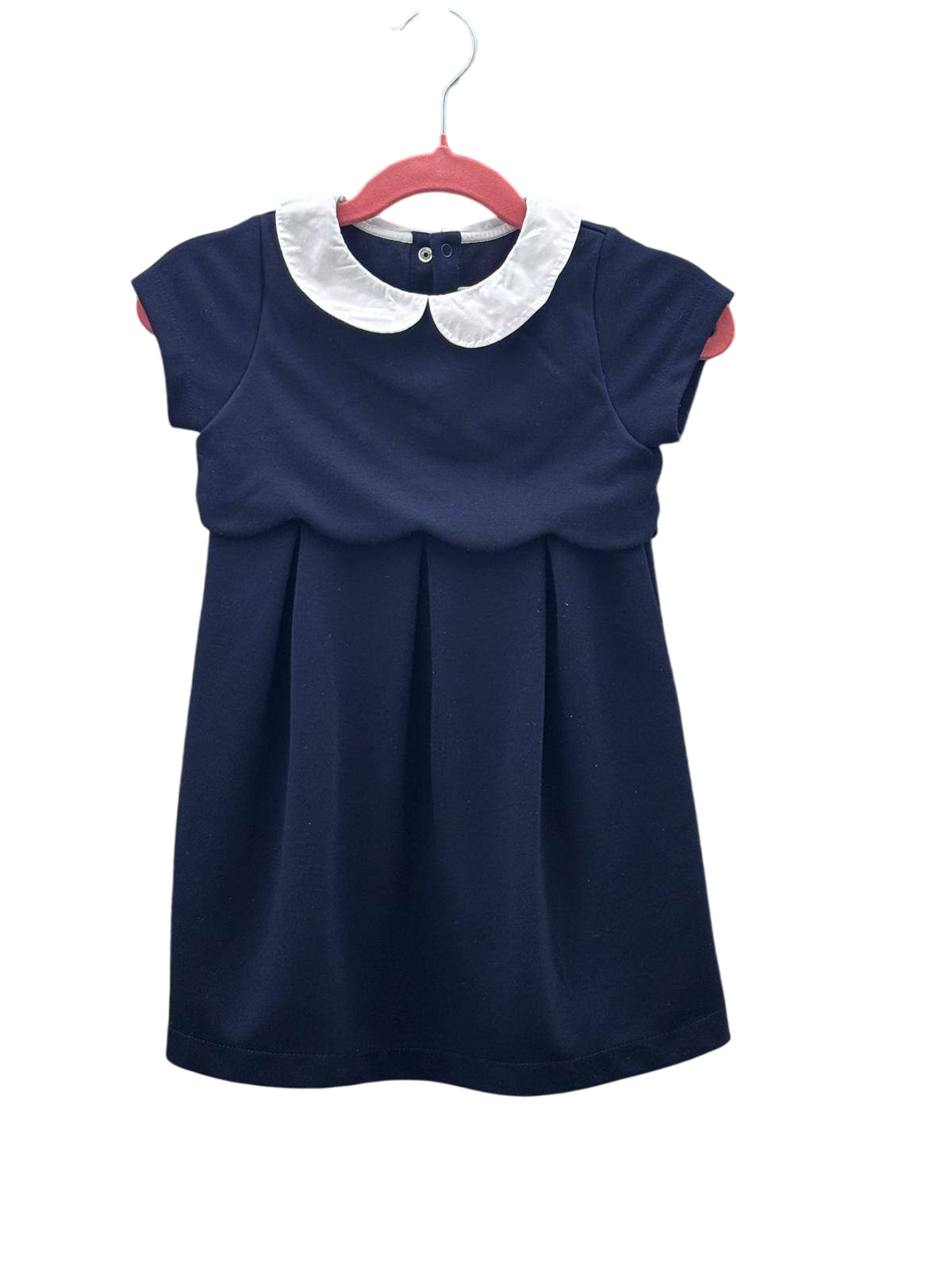 jacadi Baby - Kleid 98 Blau und Weiß