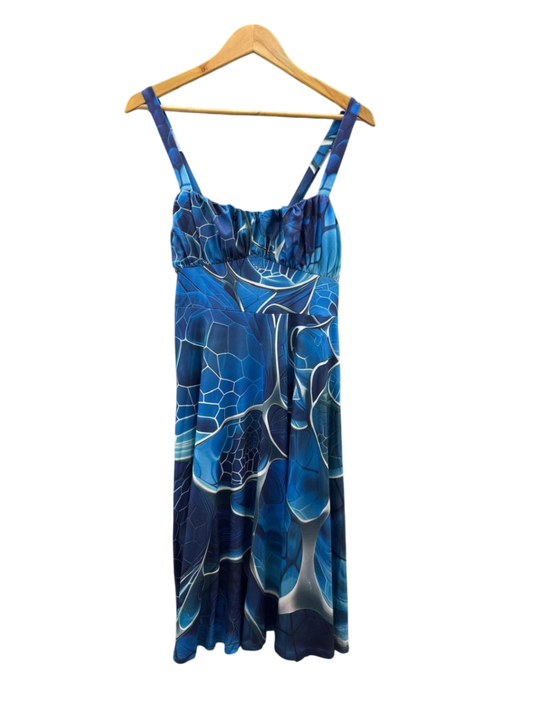 Damen - Kleid XL Blau