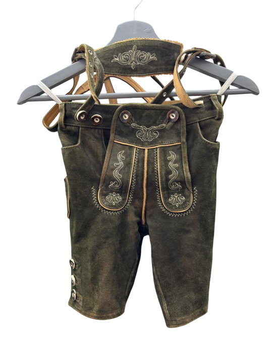 Der Wildschütz Lederhose 98/104 Braun