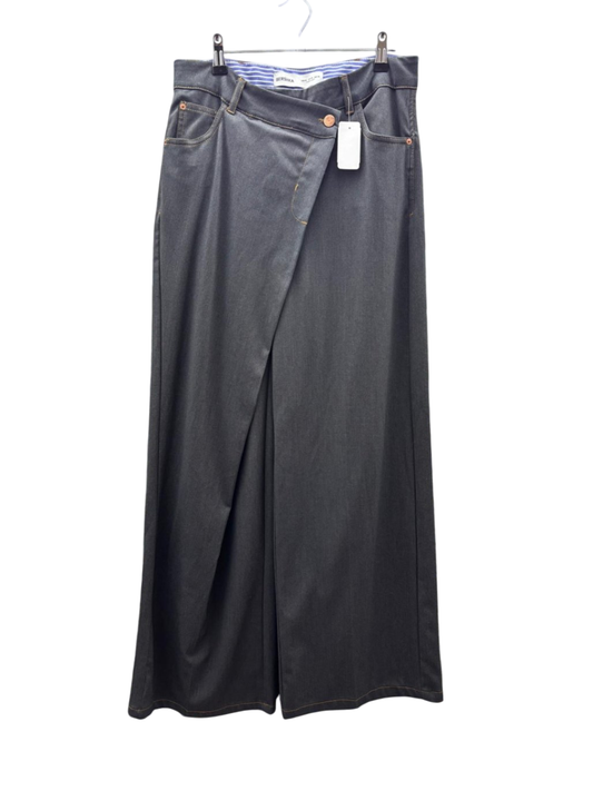 Bershka Damen - Hosen & Shorts 40 Grau