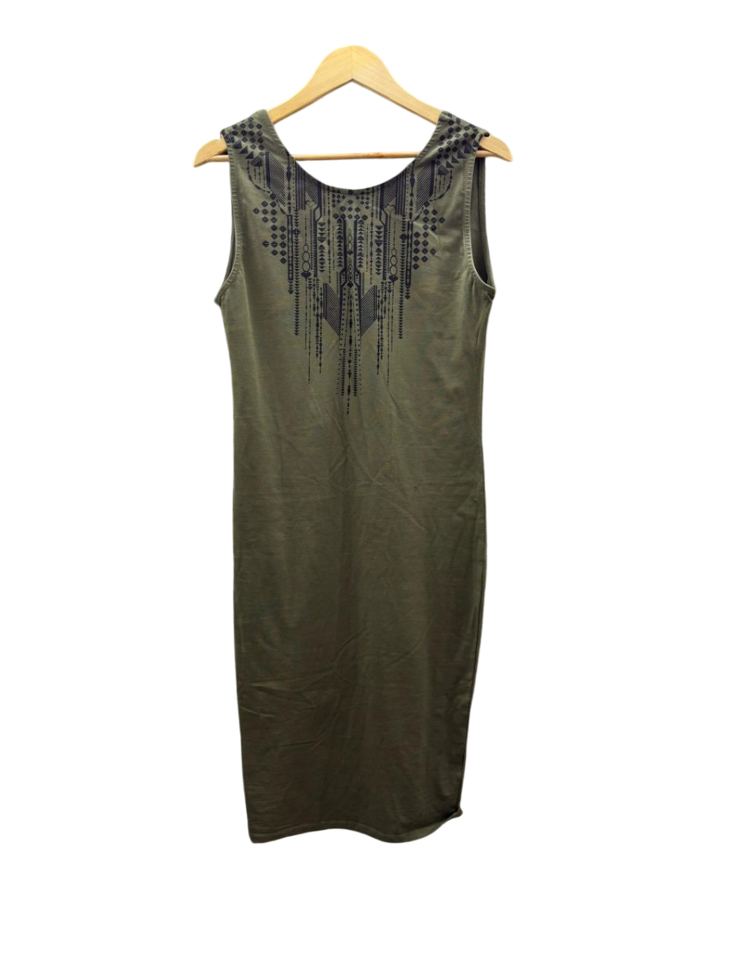 Damen - Kleide M Olivegrün