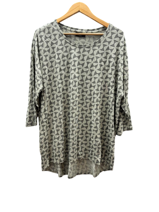 Gina Benotti Damen - Top L Hellgrün und Dunkelgrün