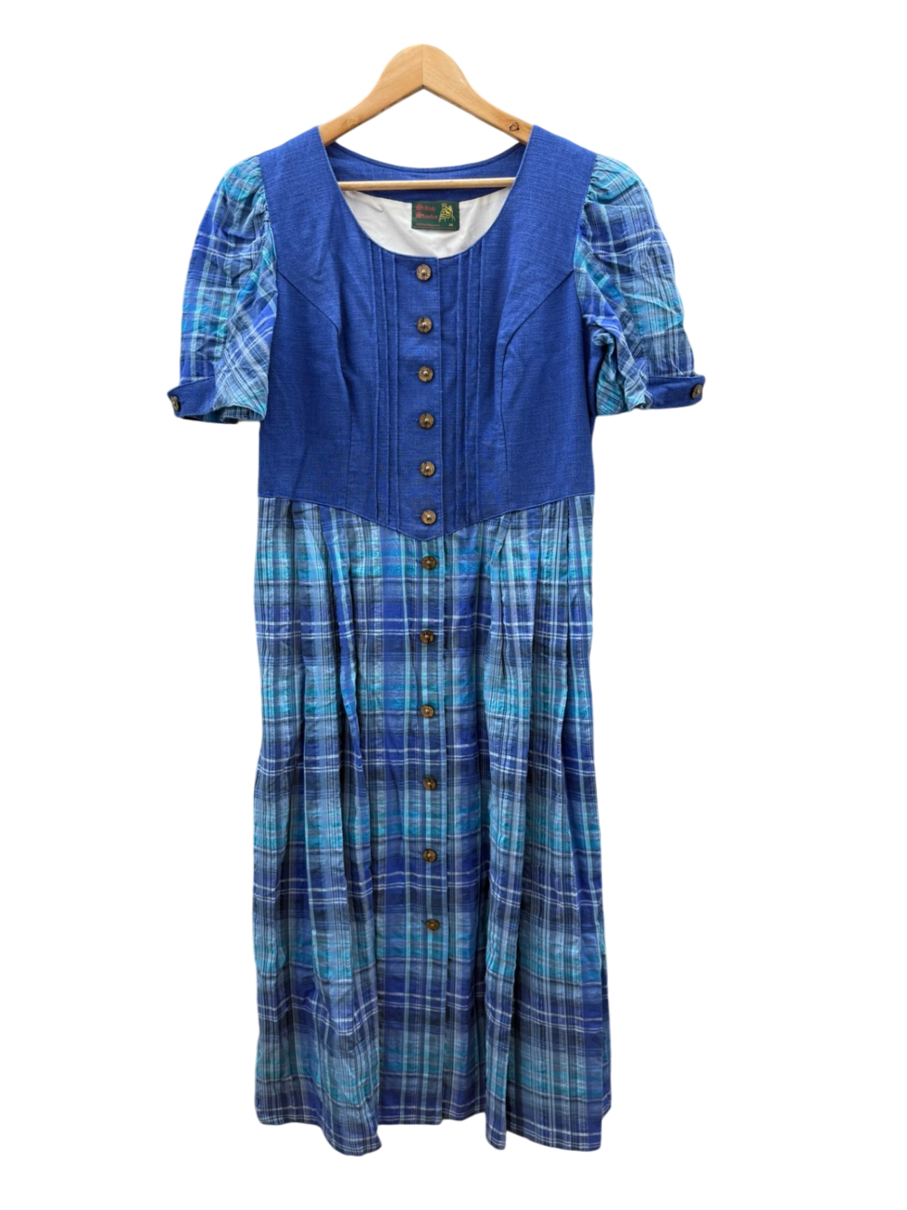 Schloß Staufen Trachtenkleid 2XL Blau