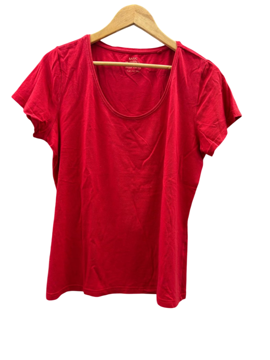 Basic Everyday Damen - T-Shirt L-XL Rot