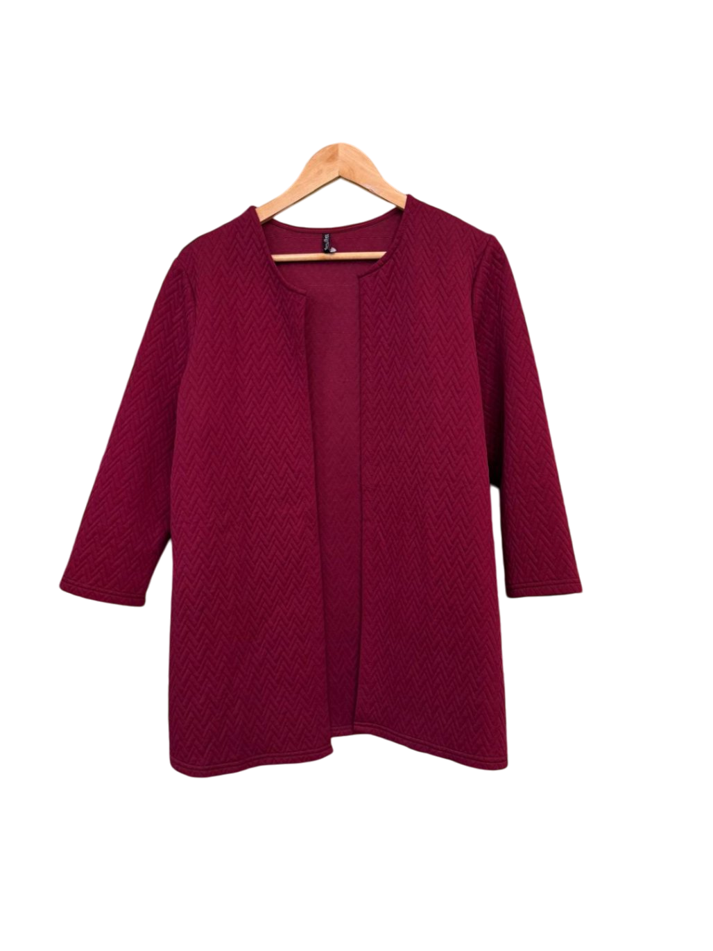 Laura Torelli Weste M Burgunderrot