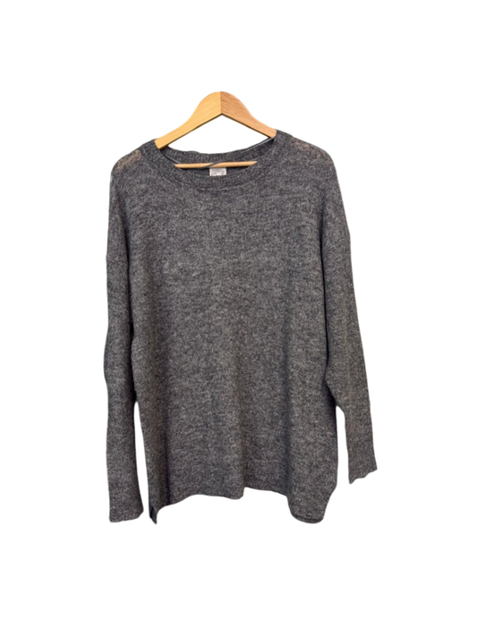 Pullover L Grau