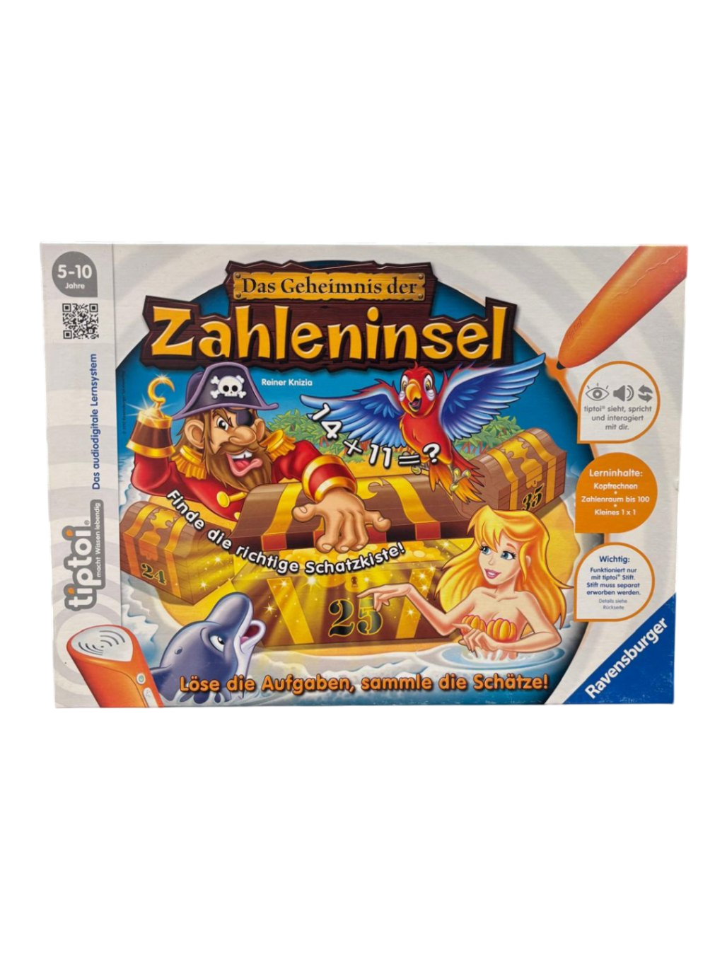 Ravensburger TipToi Spiel - Zahleninsel OHNE Stift