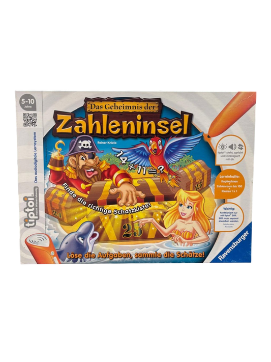 Ravensburger TipToi Spiel - Zahleninsel OHNE Stift