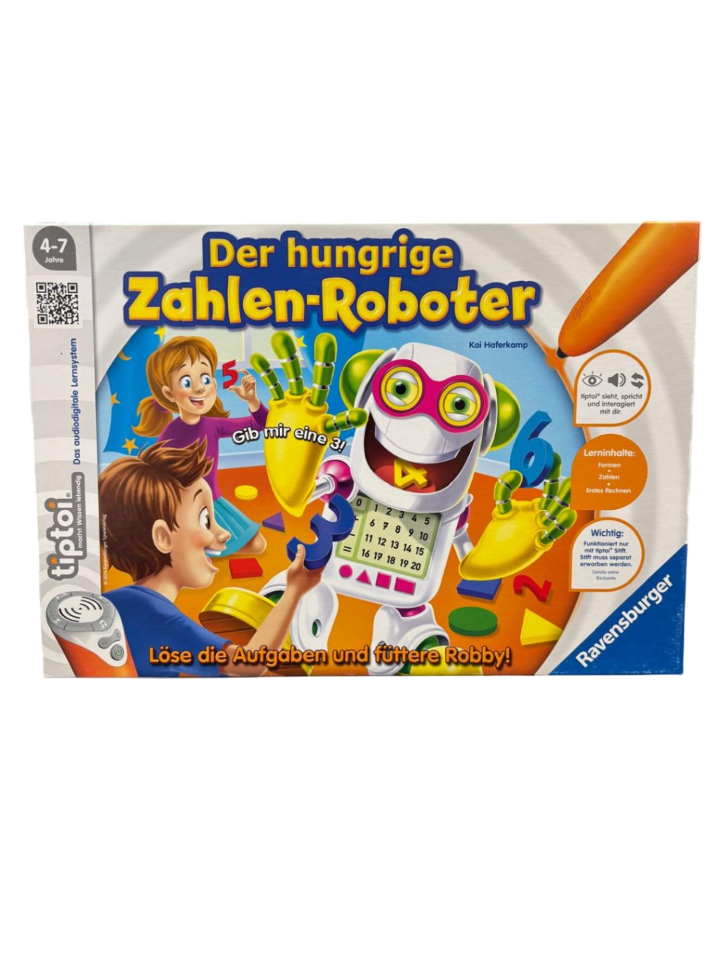 Ravensburger TipToi Spiel - Zahlen Roboter OHNE Stift