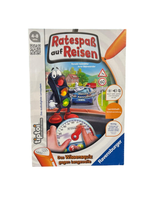 Ravensburger TipToi Spiel - Ratespaß auf Reisen Bunt OHNE Stift