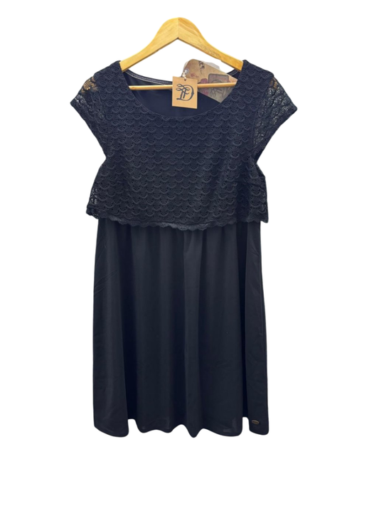 Tom Tailor Kleid L Schwarz