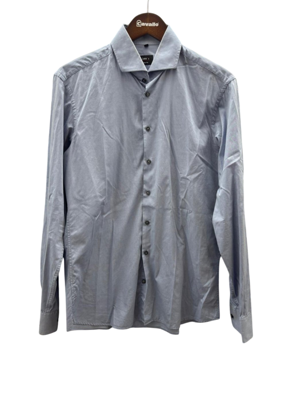 Jake's Herren - Hemd M Hellblau