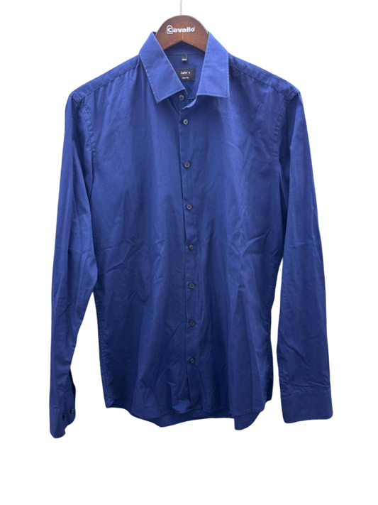 Jake's Herren - Hemd M Blau