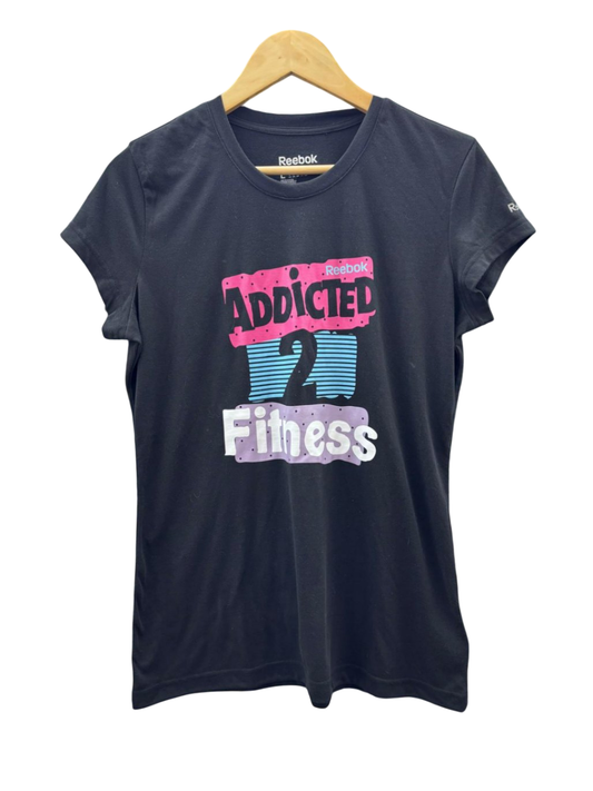 Reebok T-Shirt L Schwarz