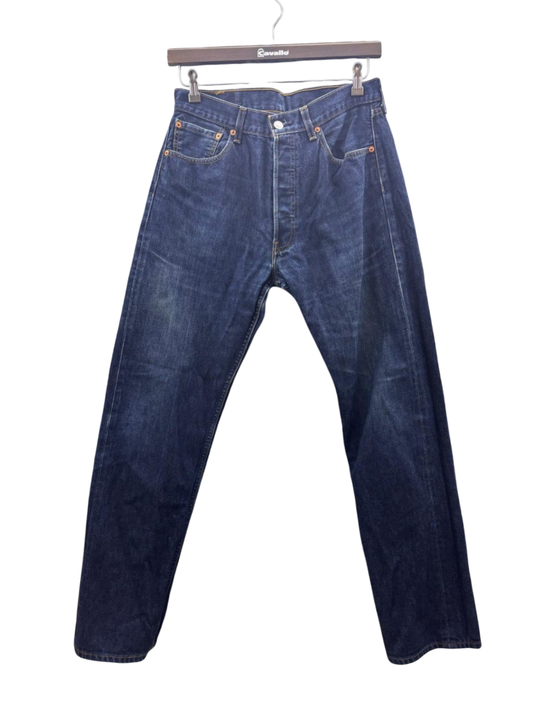 Levis 501 Jeans W33-L32 Dunkelblau