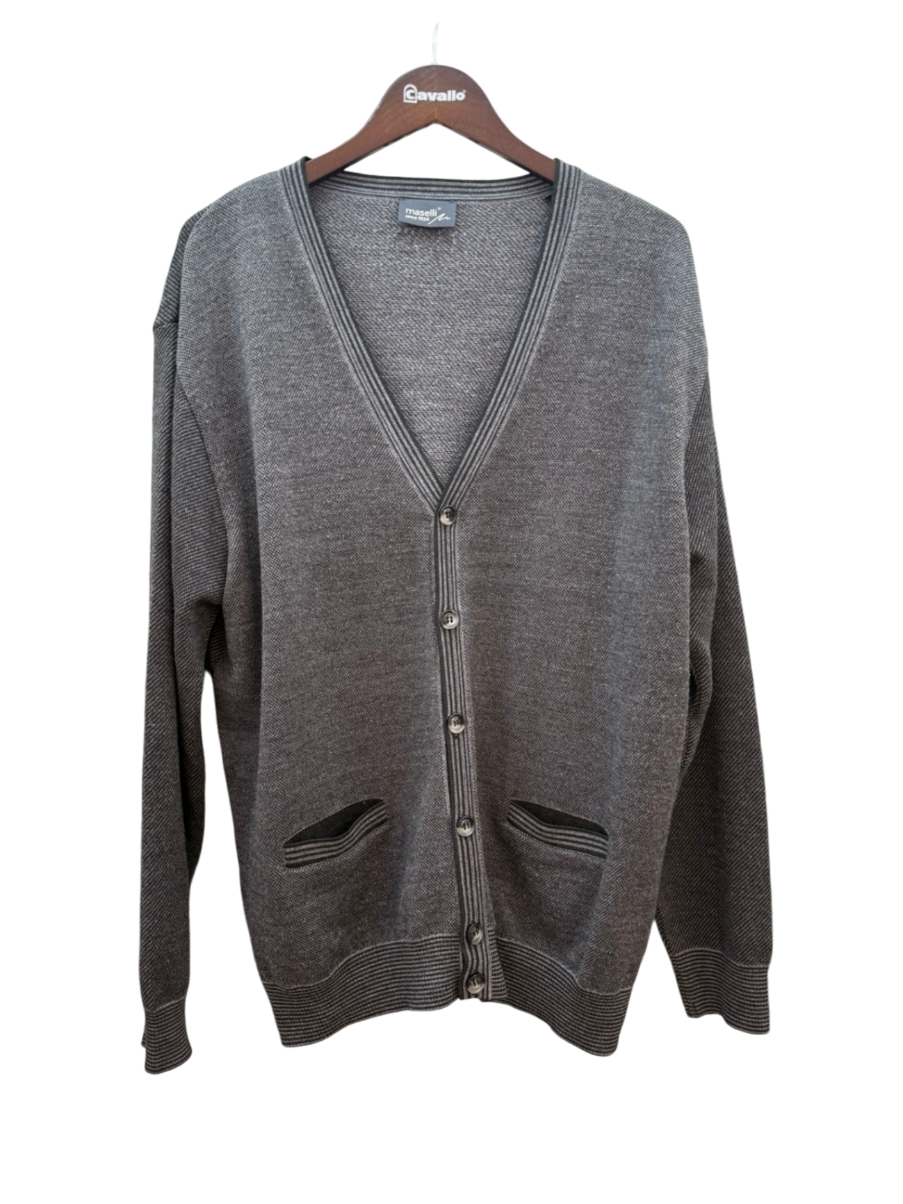 Maselli Strickjacke XL Grau