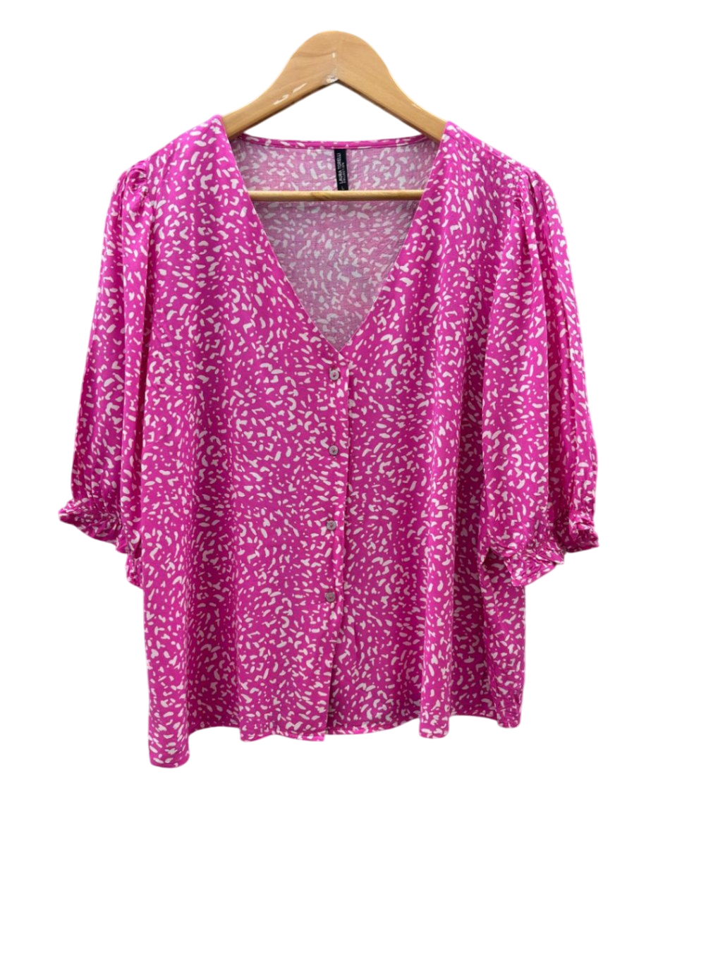 Laura Torelli Bluse L Pink