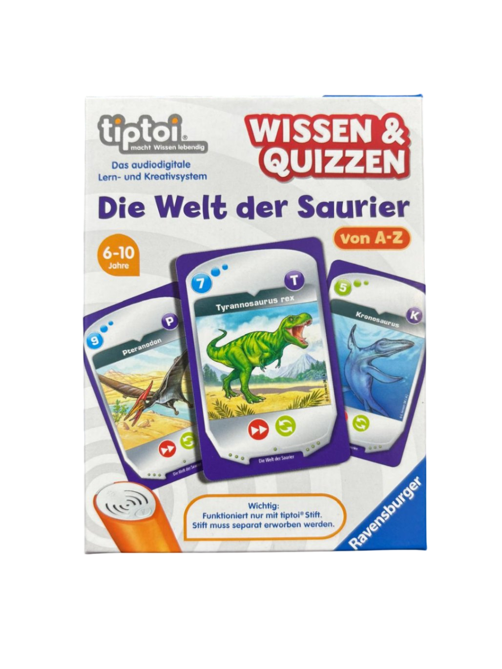 Ravensburger TipToi Spiel - Die Welt der Saurier Bunt