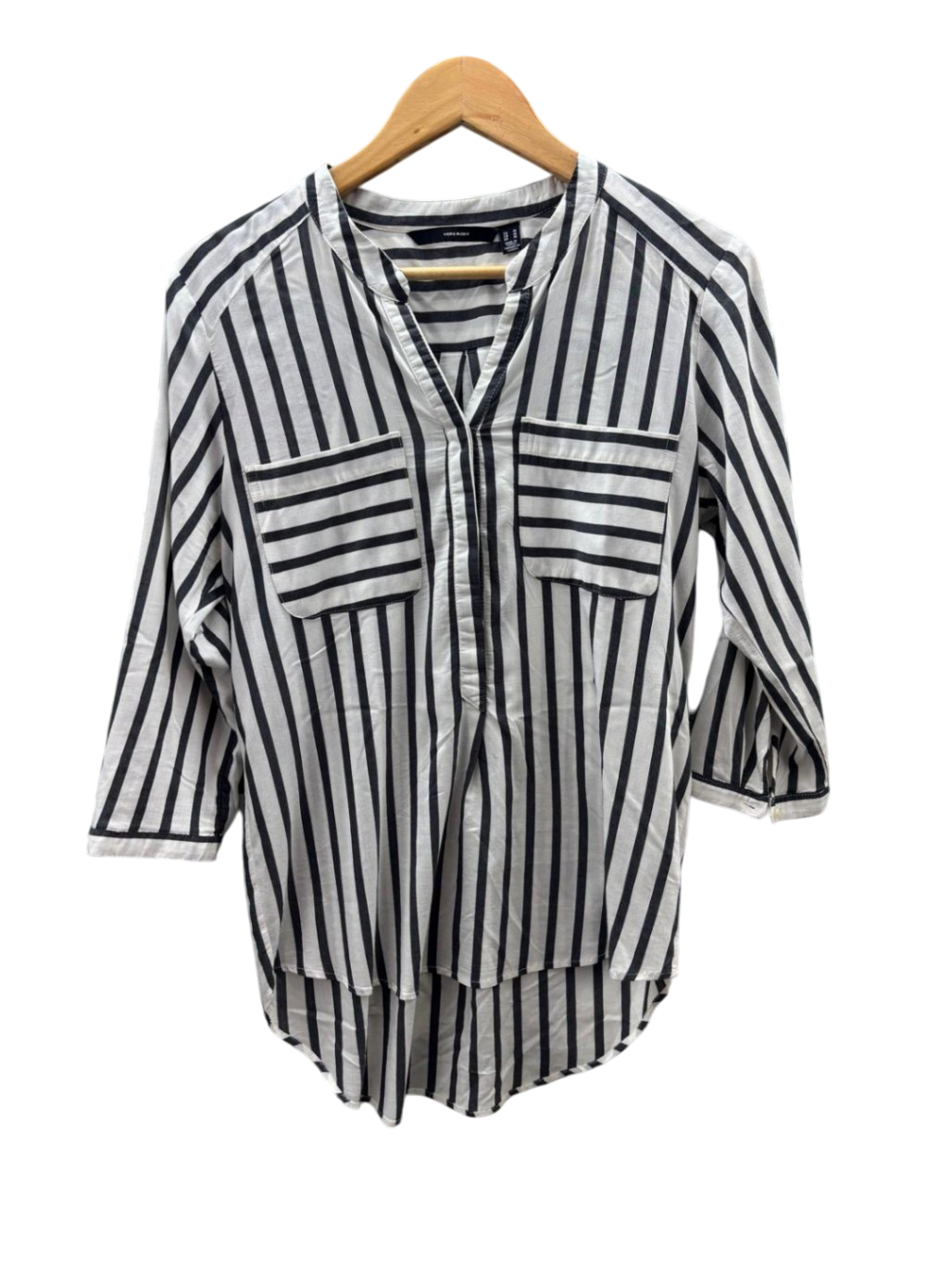 Vero Moda Bluse M Weiß und Schwarz