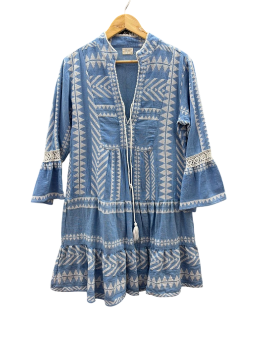 fullah sugah Kleid M-L Blau