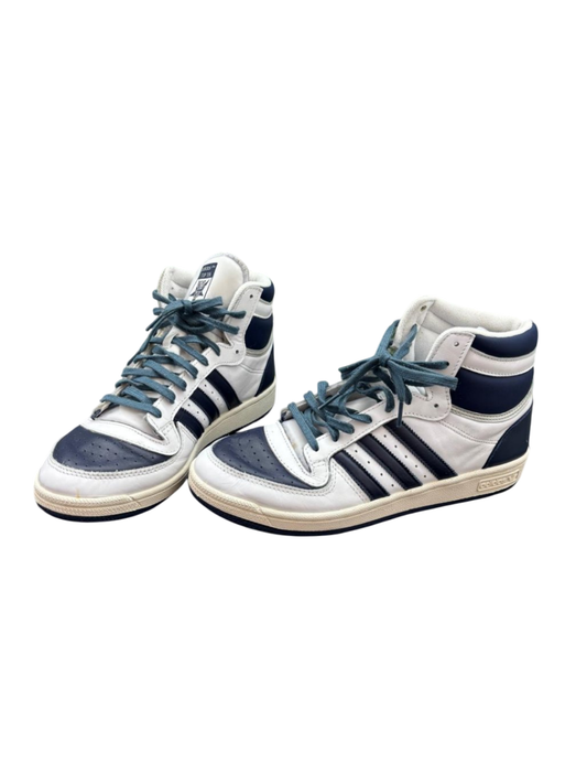 Adidas Top Ten 44 Weiß und Dunkelblau