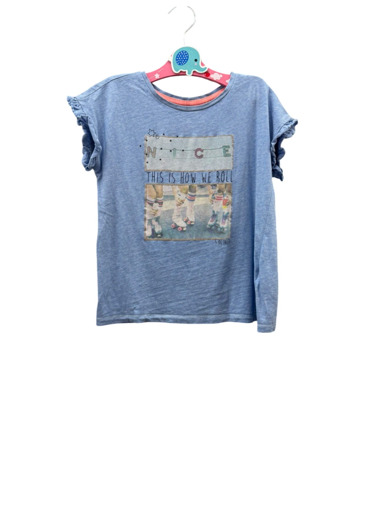 s.Oliver T-Shirt 110-116 XS Blau